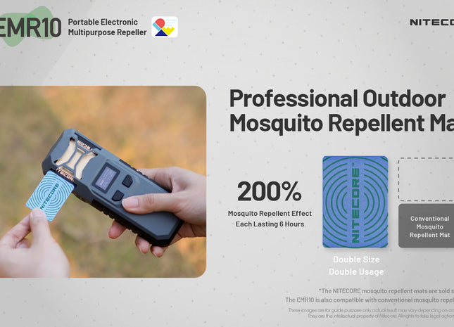 Repelente de mosquitos EMR10 NITECORE