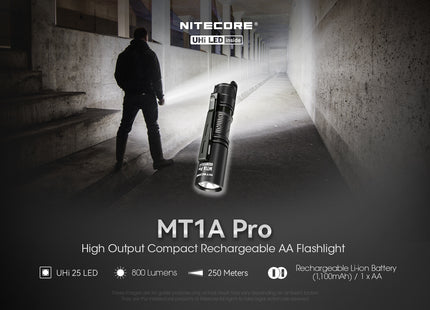 Linterna LED MT1A PRO NITECORE