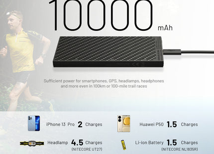 Batería externa NB 10.000 GEN2 NITECORE