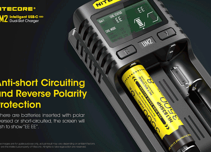 Cargador de baterías UM2 NITECORE