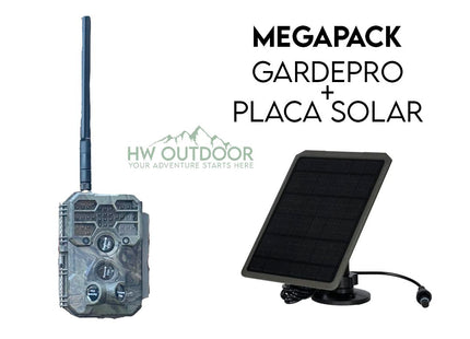 PACK Cámara GARDEPRO X60 PRO + Placa Solar