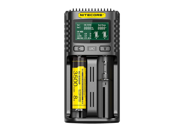Cargador de baterías UM2 NITECORE